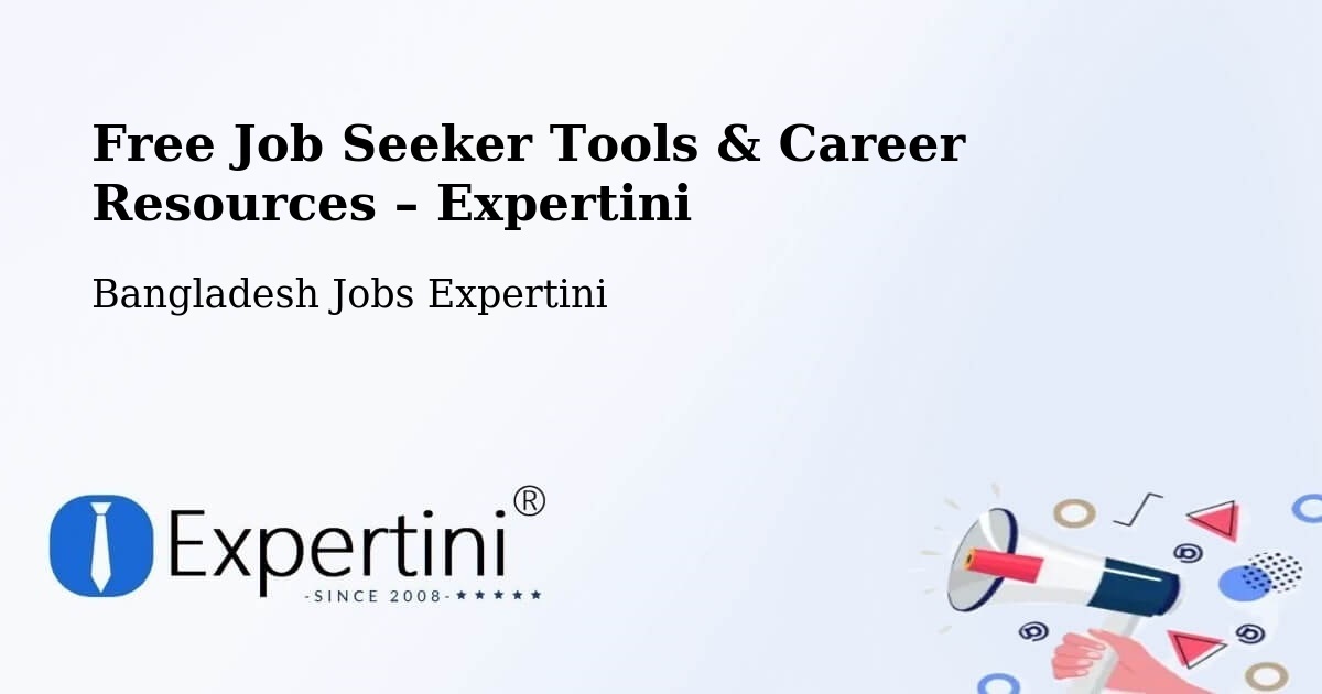 Free Job Seeker Tools & Career Resources – Nawābganj - Nawābganj, Bangladesh Jobs Expertini