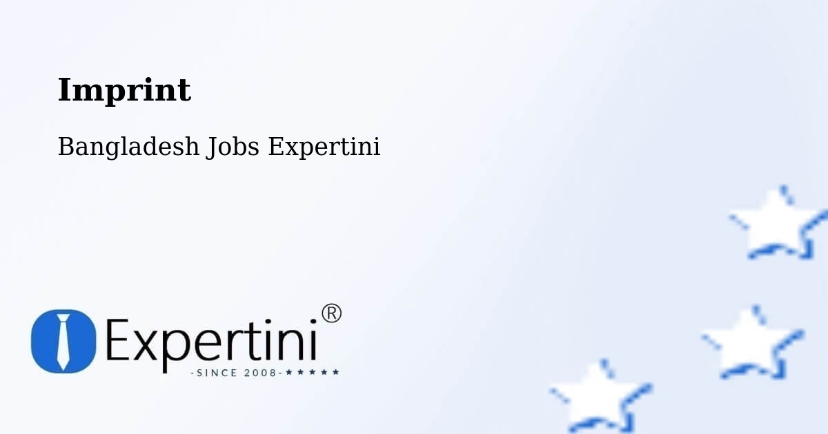 Imprint – Nawābganj - Bangladesh Jobs Expertini